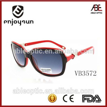 Italy design ce lady fashion elegant sunglasses with free sample